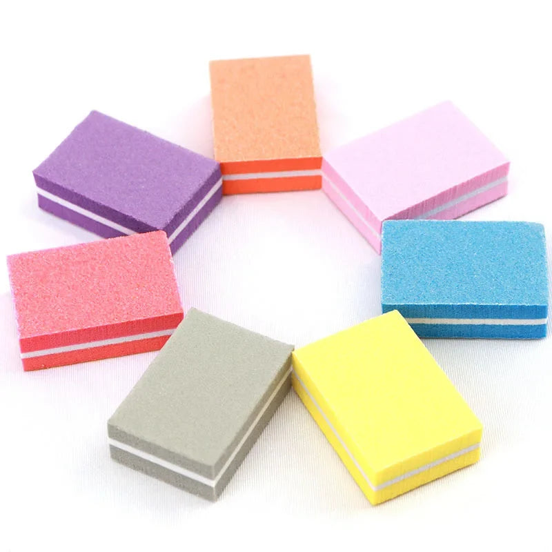 VanKood 5Pcs Double-Sided Nail Buffer Block Polishing File Set