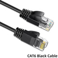 Cat6 Flat Ethernet Cable 1Gbps RJ45 LAN Cord PC PS5 Xbox