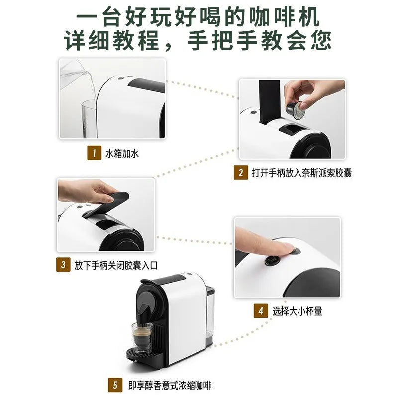 DUTRIEUX Automatic Espresso Capsule Coffee Machine | Home & Office