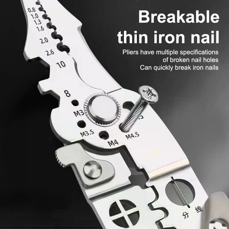 Wire Stripping Pliers – Non-Slip Grip & Cable Decrustation Tool