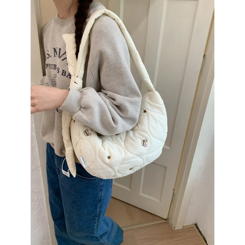 Women's Flannel Crossbody Shoulder Bag – Nixie Hobo Style