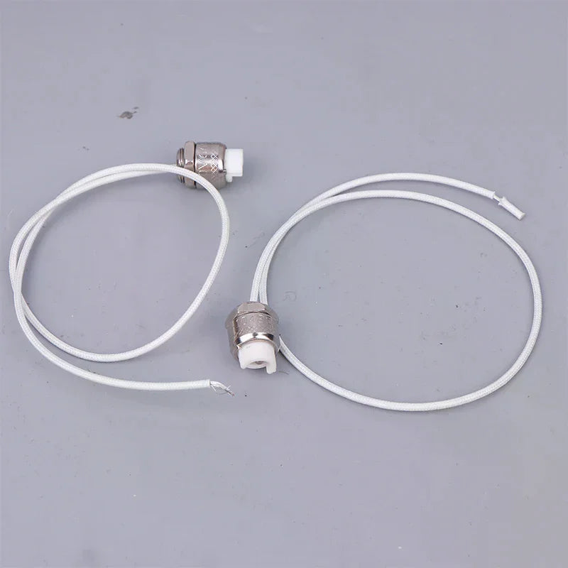 R7S LED Lamp Socket Holder Zinc Alloy 2 Pack – Silver