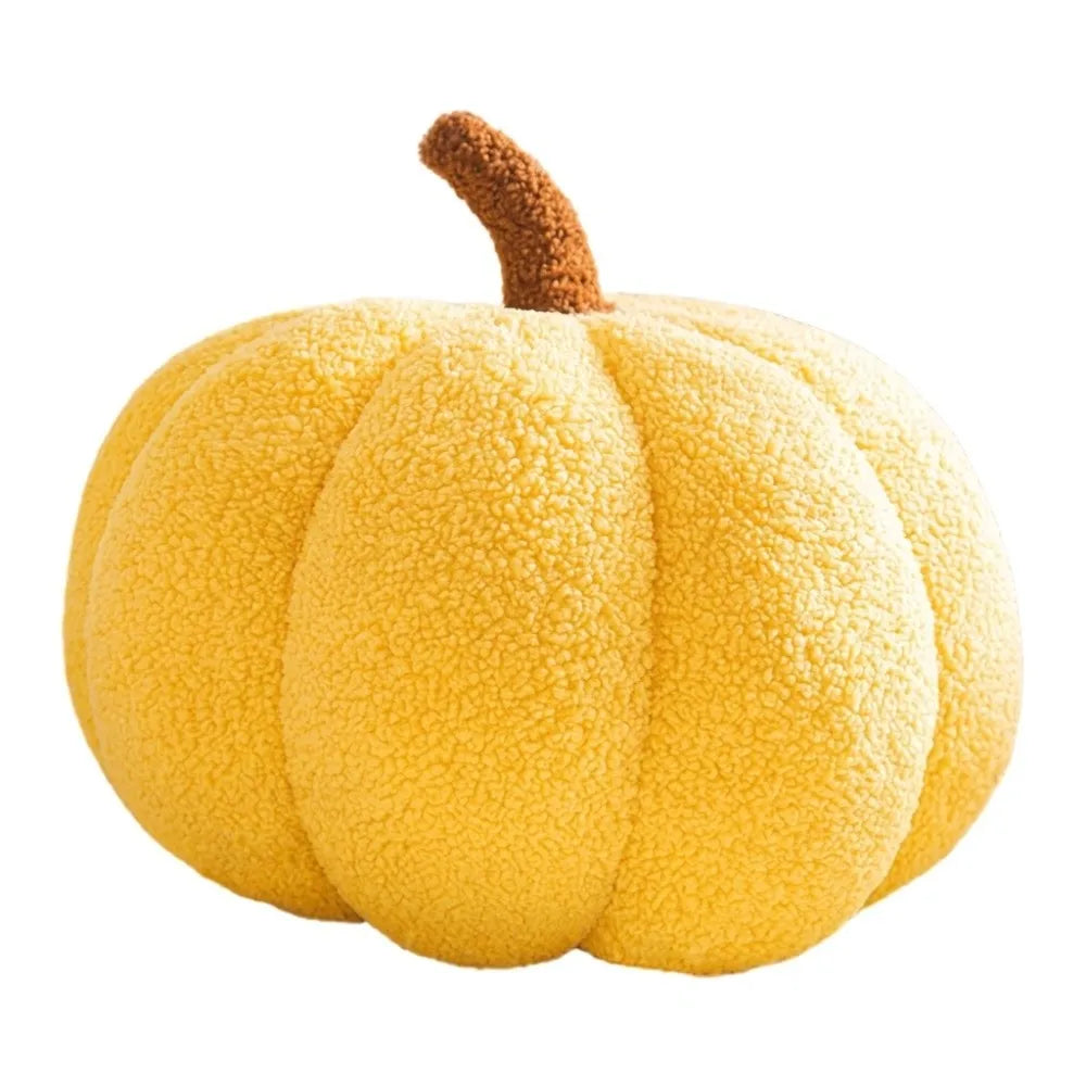 Plush Pumpkin Pillow 7.87" – Stuffed Colorful Halloween Décor