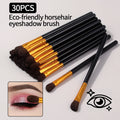 30Pcs Eyeshadow Brush Set – Soft Wool Fiber Blending Brushes