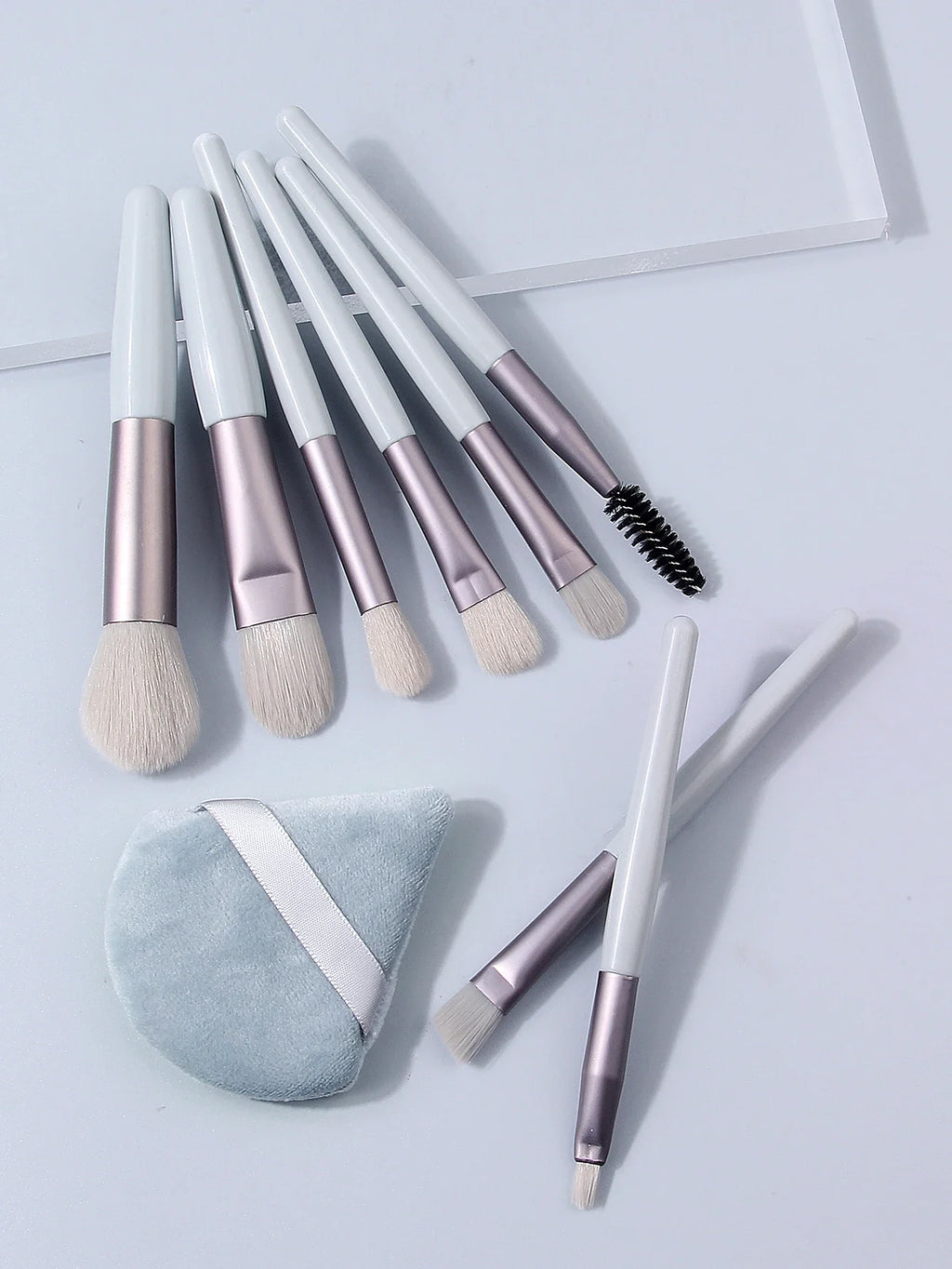 9-Piece Makeup Brush Set – Foundation, Blush & Eyeshadow