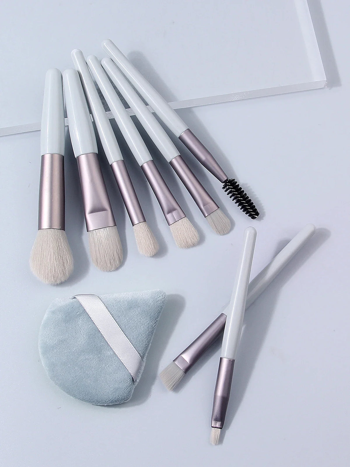 9-Piece Makeup Brush Set – Foundation, Blush & Eyeshadow