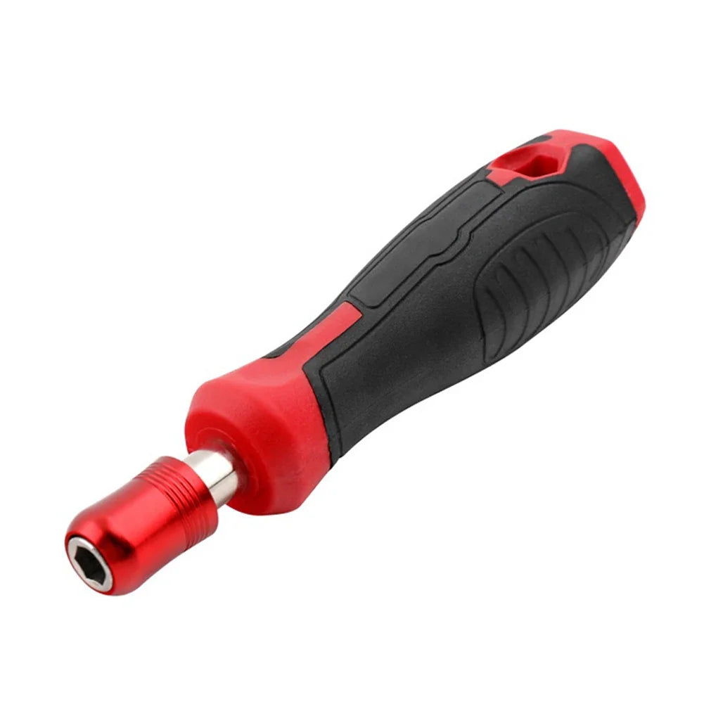 1/4" Hex Magnetic Self-Locking Screwdriver Handle & Bit Holder