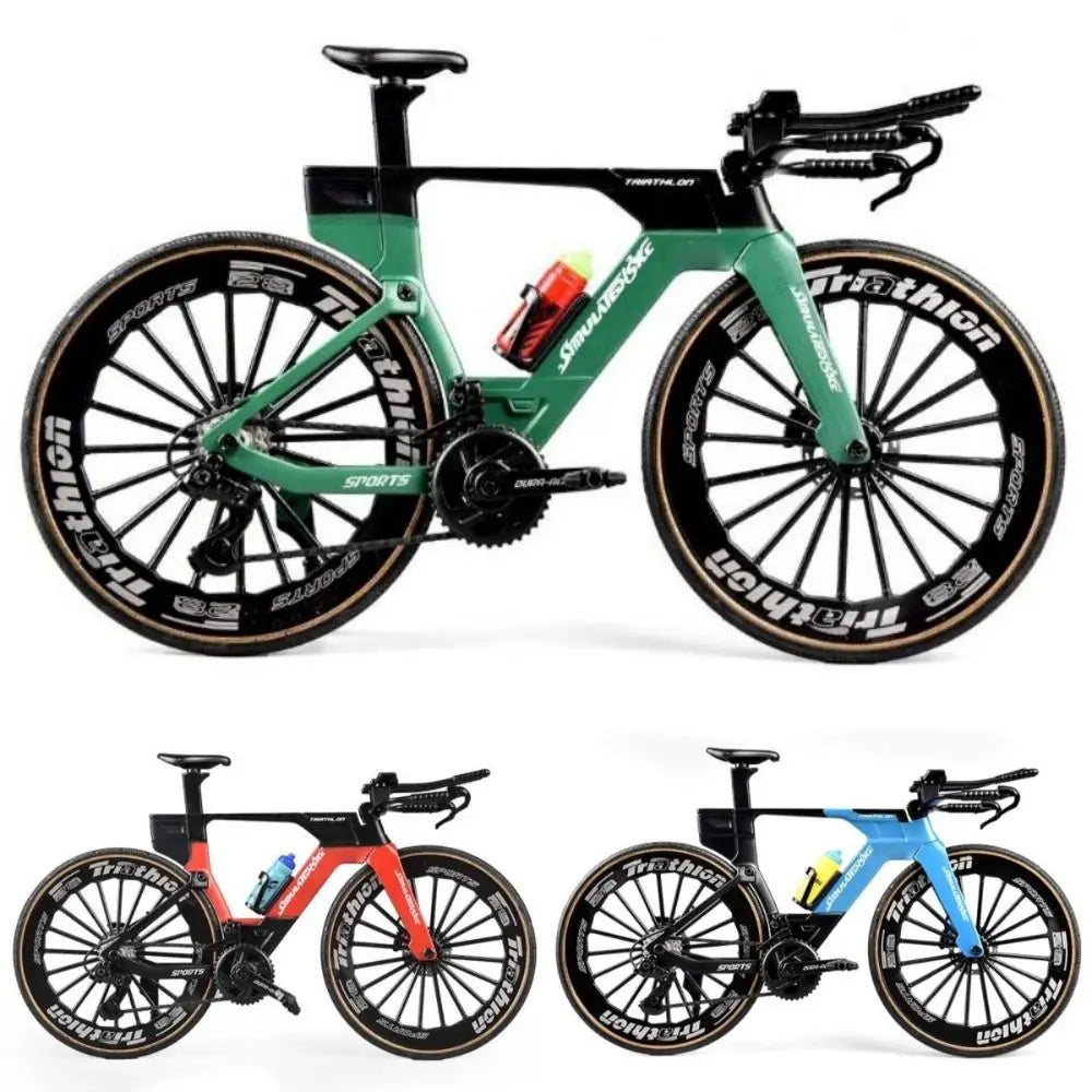 1:8 Alloy Road Bike Model – Collectible Desktop Decor