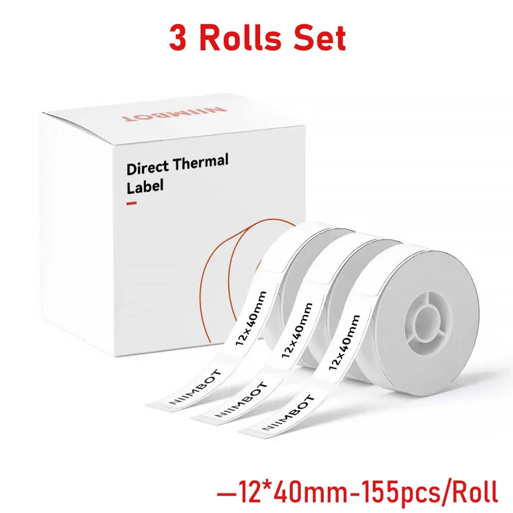 Niimbot Thermal Label Paper Roll – B1 B21 B3S D110 Compatible