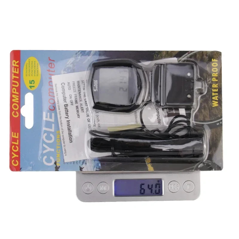 Wired Bicycle Computer Speedometer – Waterproof Cycling GPS