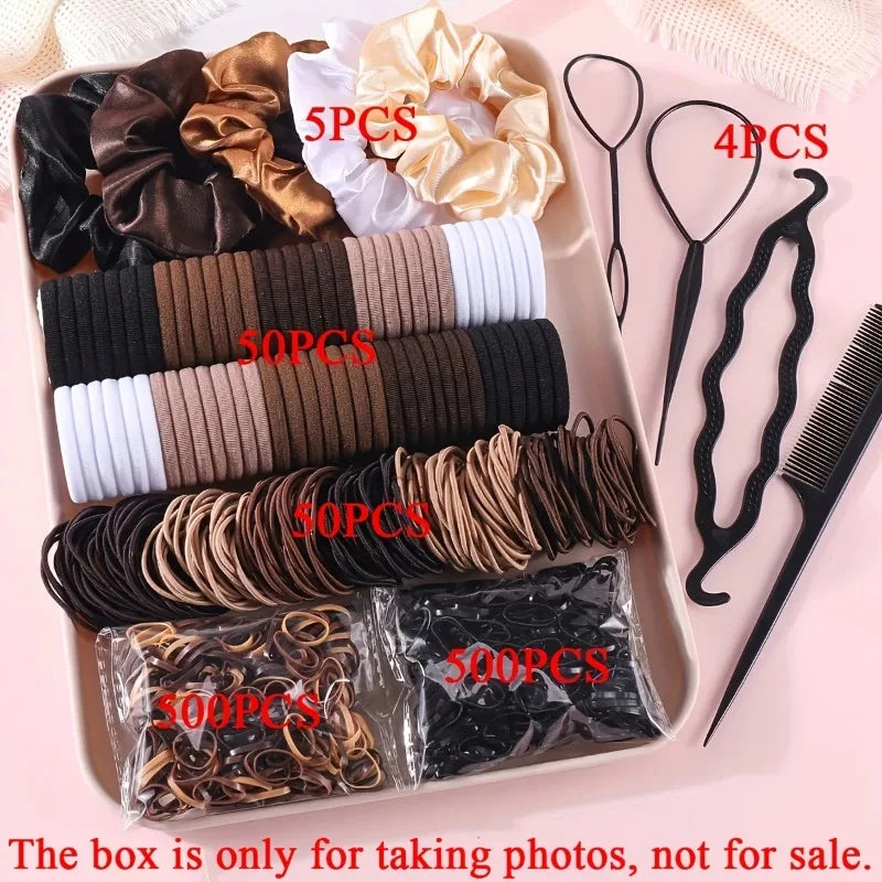 1109-Pc Women's Hair Accessories – Scrunchies, Bands & Headbands