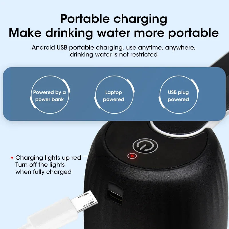 USB Rechargeable Automatic Water Bottle Pump Dispenser | NOCCLILI