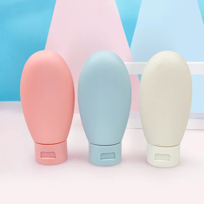 3-Piece Refillable Travel Bottles – 60ml TSA Carry-On Kit