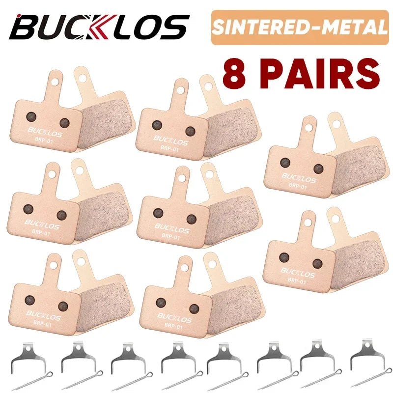 BUCKLOS Sintered MTB Disc Brake Pads – Shimano B01S B05S Fit
