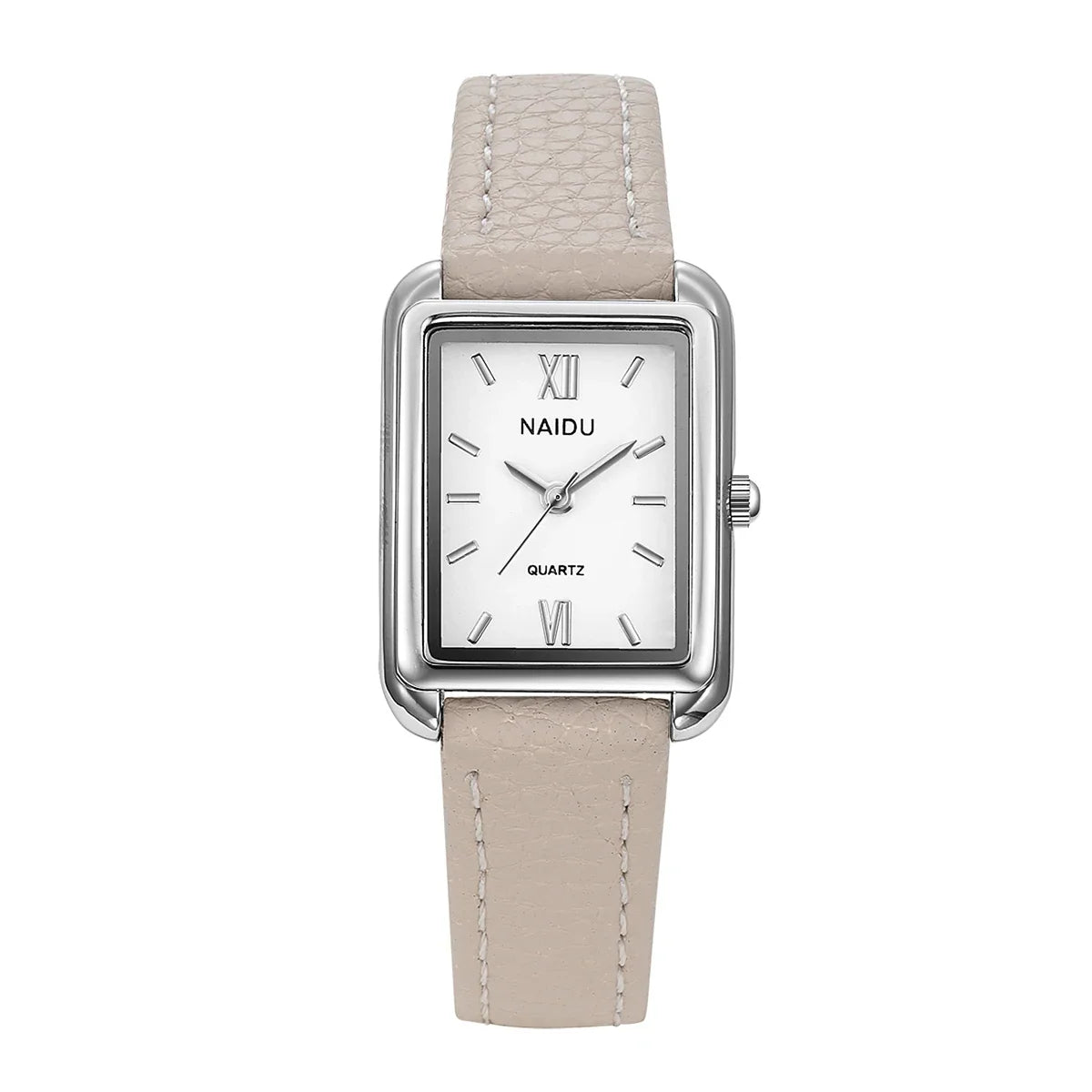 Ladies' Elegant Leather Band Quartz Watch – Casual & Fashion