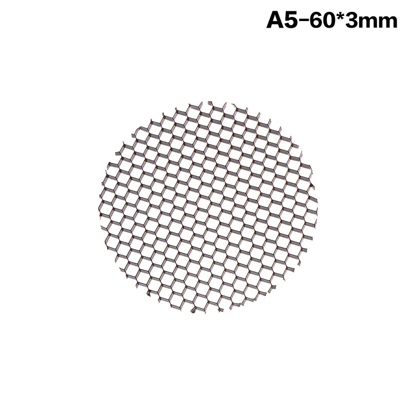 LED Honeycomb Grid Anti-Glare Light Shade Cover 8cm | Nixie