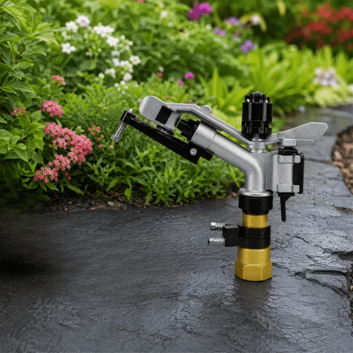 1" DN25 Auto Rotating Impact Sprinkler | 360° Garden Irrigation
