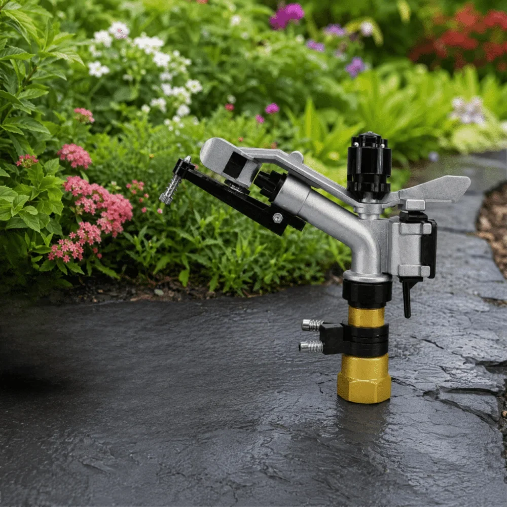 1" DN25 Auto Rotating Impact Sprinkler – Copper & Alloy