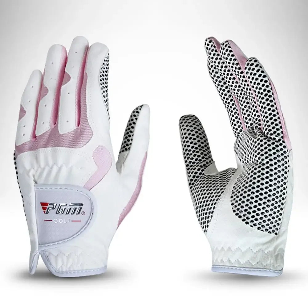 Women's Microfiber Golf Gloves – Breathable Non-Slip Pair