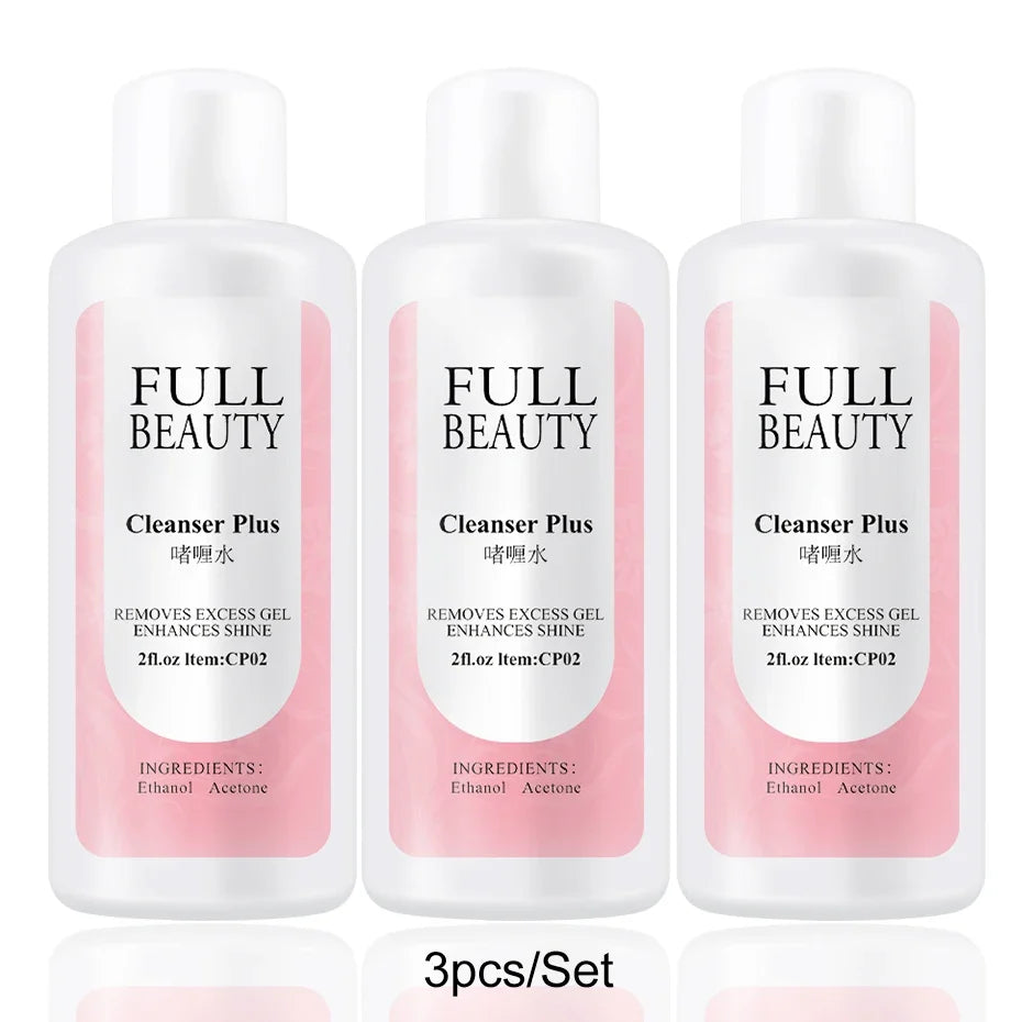 Full Beauty 35ml Nail Slip Solution – Poly Gel UV Builder Cleanser