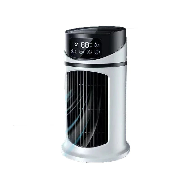 USB Desktop Cooling Fan with Timer – Portable & Quiet
