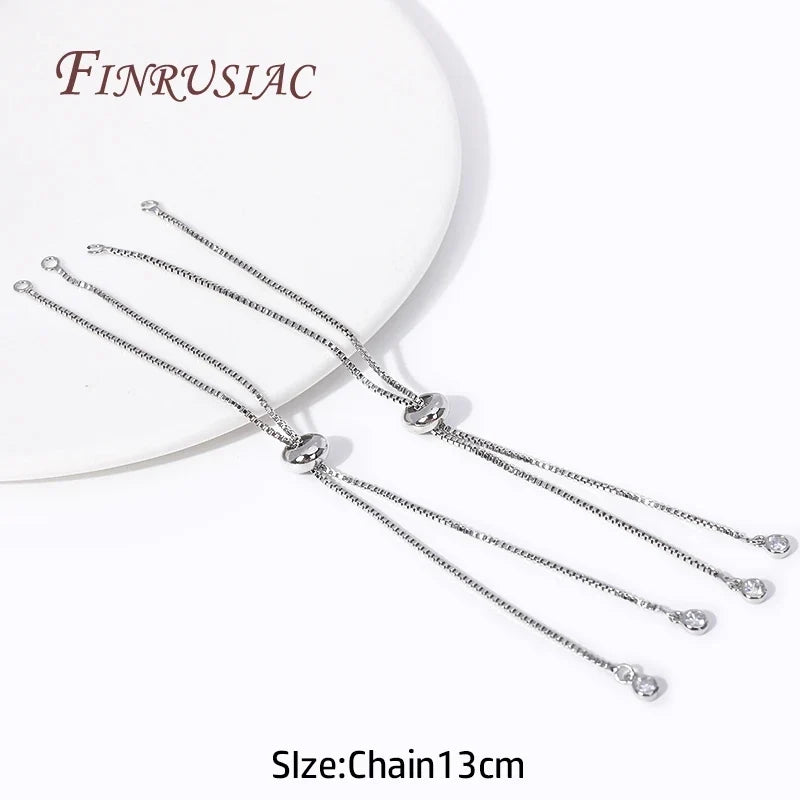18K Gold Plated Box Chain DIY Bracelet & Necklace Component