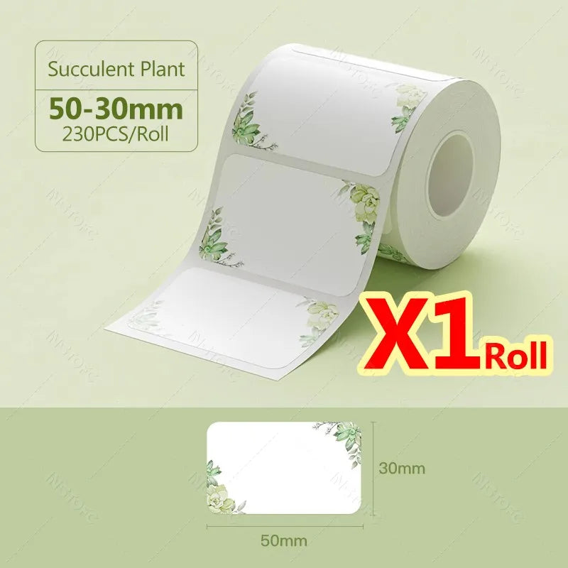 NiiMBOT Waterproof Label Paper for B1 B21 B3S Mini Printers