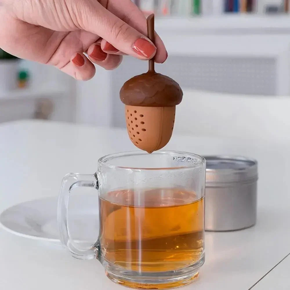 Acorn Silicone Tea Infuser – Loose Leaf Tea Strainer