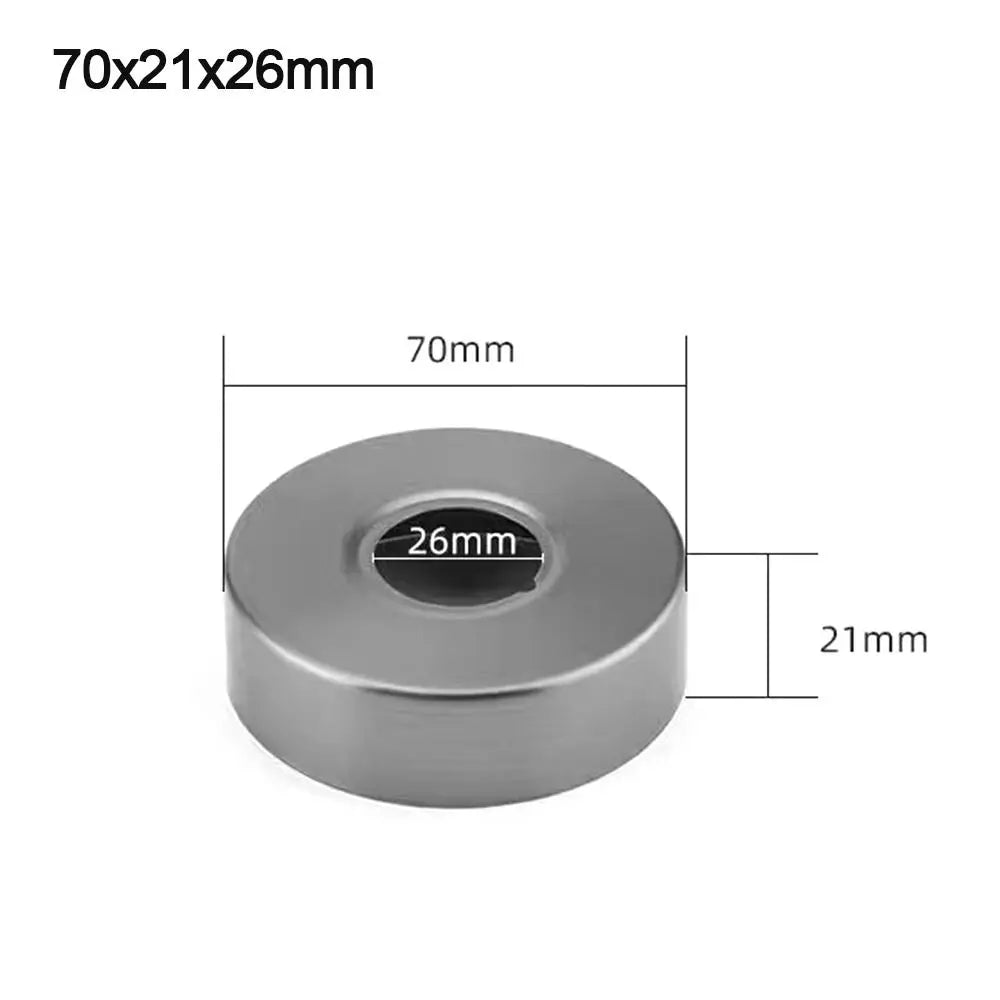 Round Stainless Steel Pipe Cover – Faucet Decorative Cap