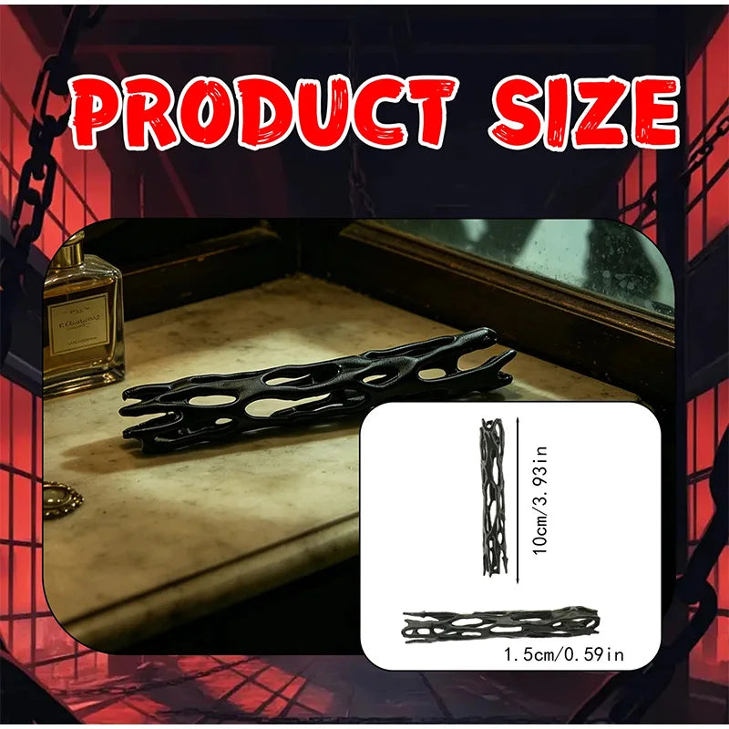 3D Printed Black Willow Magic Stick Ornament – 10cm Figurine