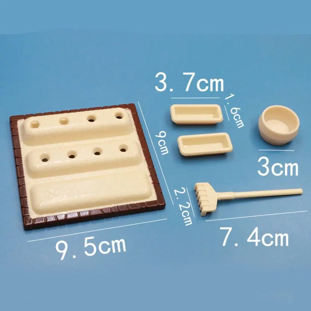 Mini Forest Animal Dollhouse Furniture Kit – 1/12 Scale Toy Set