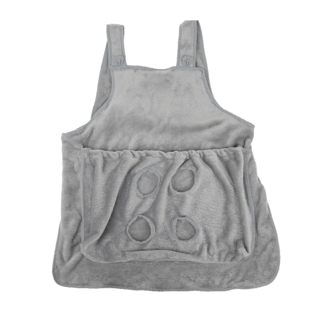 Ultra Soft Cat Carrier Apron – Plush Chest Pouch for Cats