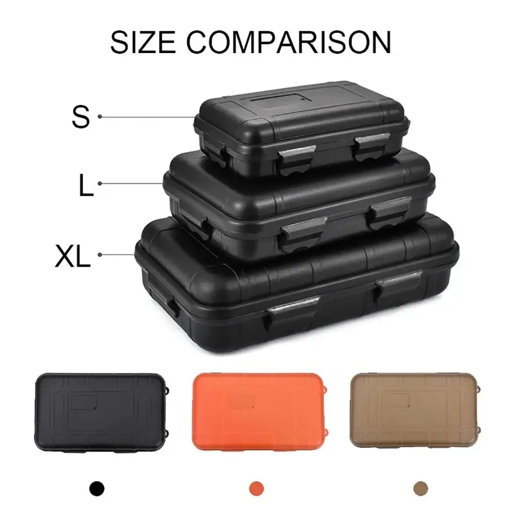 Waterproof Camping Storage Box S/M/L – Sealed Outdoor Container