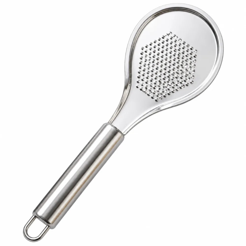 Stainless Steel Garlic Grater Masher Spoon | Kitchen Tool