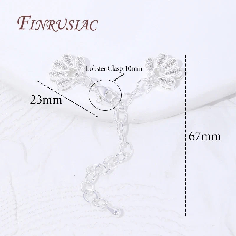 18K Gold Plated Extension Chains with Lobster Clasps | 1–3 Pcs