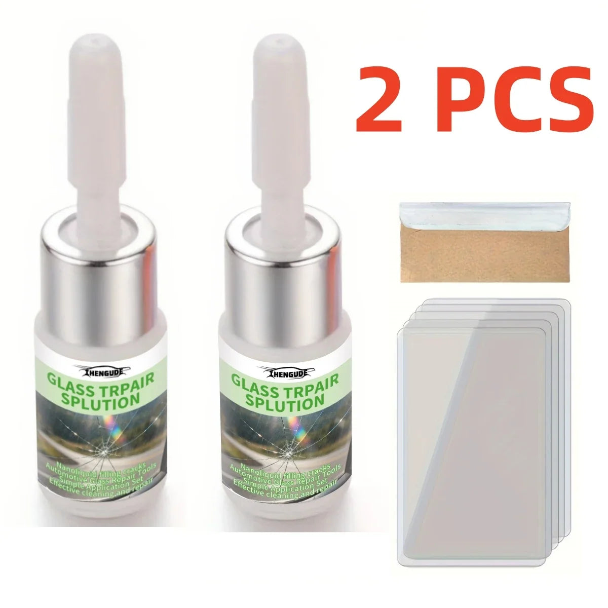 Windshield Crack & Scratch Repair Kit – Auto Glass Fluid