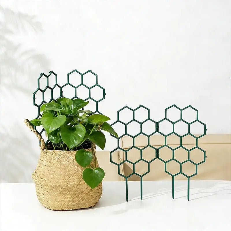 Honeycomb Plant Trellis Plastic Support for Climbing Vines 1-5Pcs