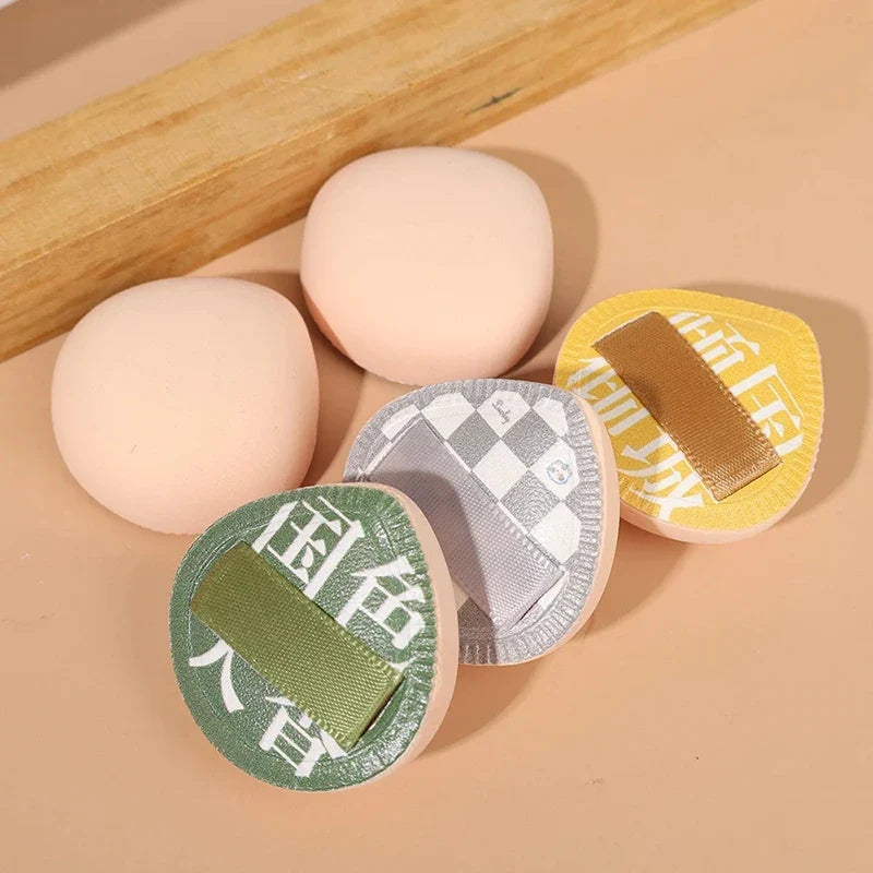 Mini Finger Cushion Puff Set 9pcs – Wet & Dry Makeup Sponge