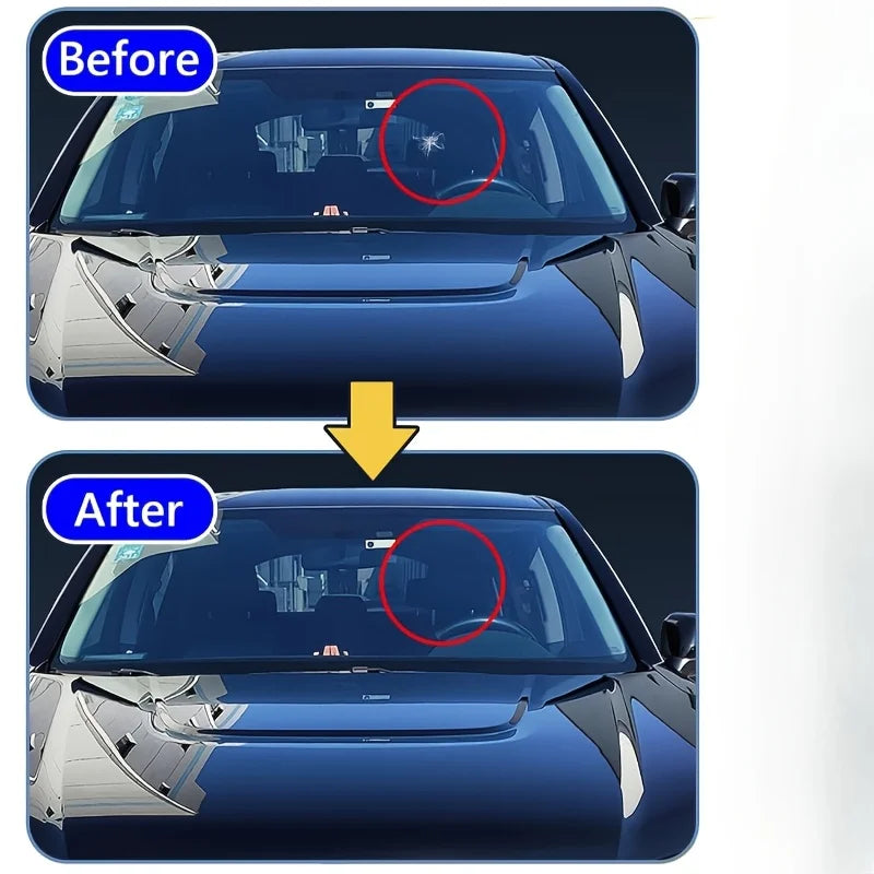 Windshield Crack & Scratch Repair Kit – Auto Glass Fluid
