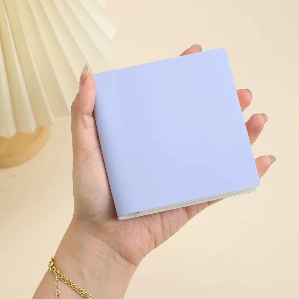 Mini Pocket Notebook Soft PU Cover Blank A7 Journal | Nixie
