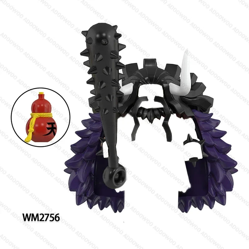 One Piece Anime Building Block Figure – Luffy Zoro Toy