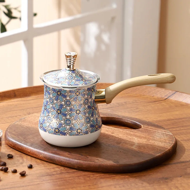 Nixie 550ml Turkish Coffee Pot – Stainless Steel Milk & Tea Maker
