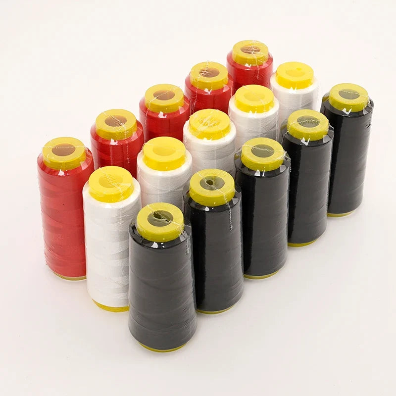 1000 Yards 402 Polyester Serger Thread – Bulk Overlock Cone Spool