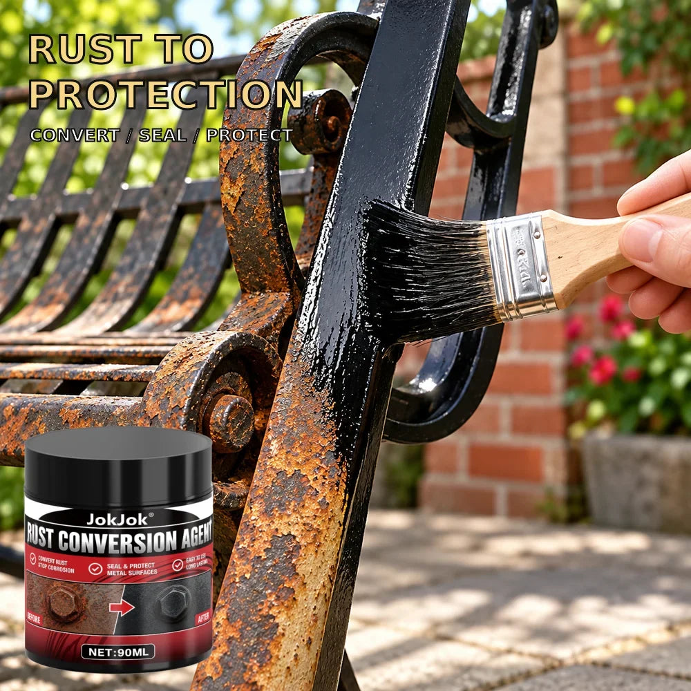 Rust Converter Paint Anti-Rust Primer with Brush – 90ml
