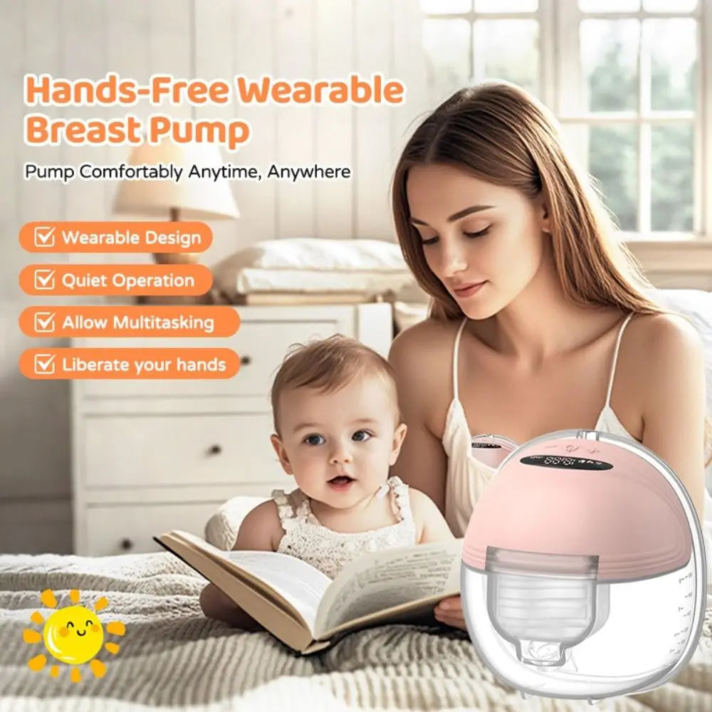 Wearable Hands-Free Electric Breast Pump – BPA-Free S21/S18
