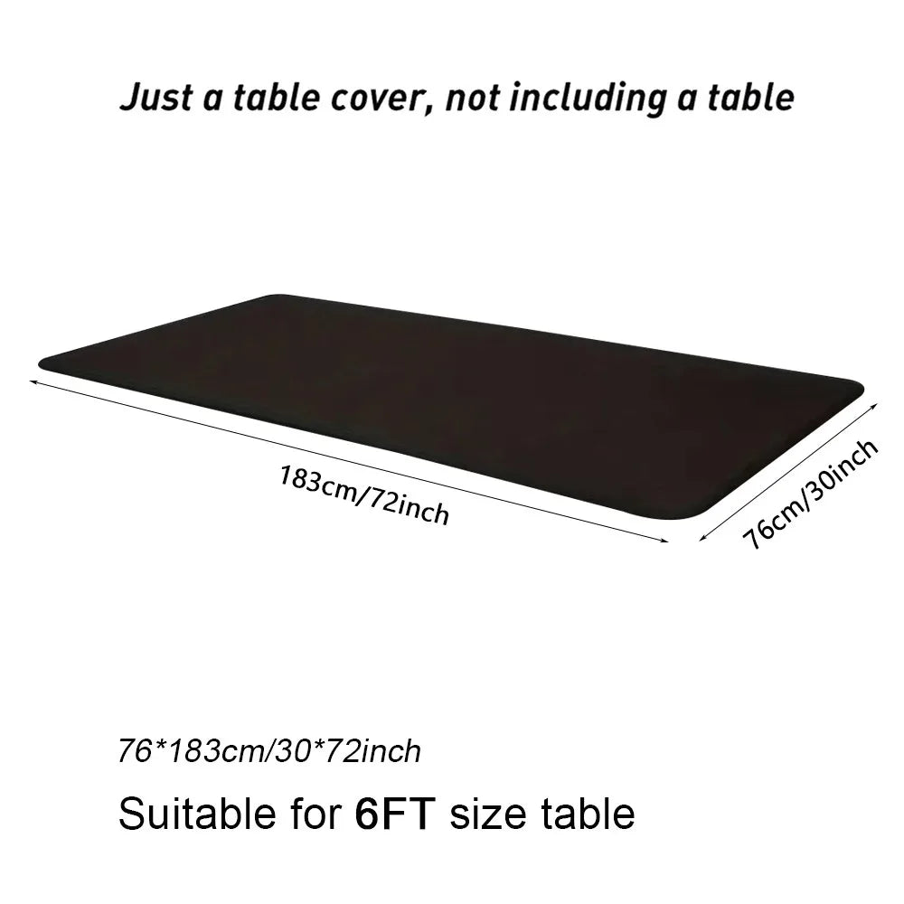 Spandex Stretch Fitted Tablecloth – 6FT Rectangular Cover