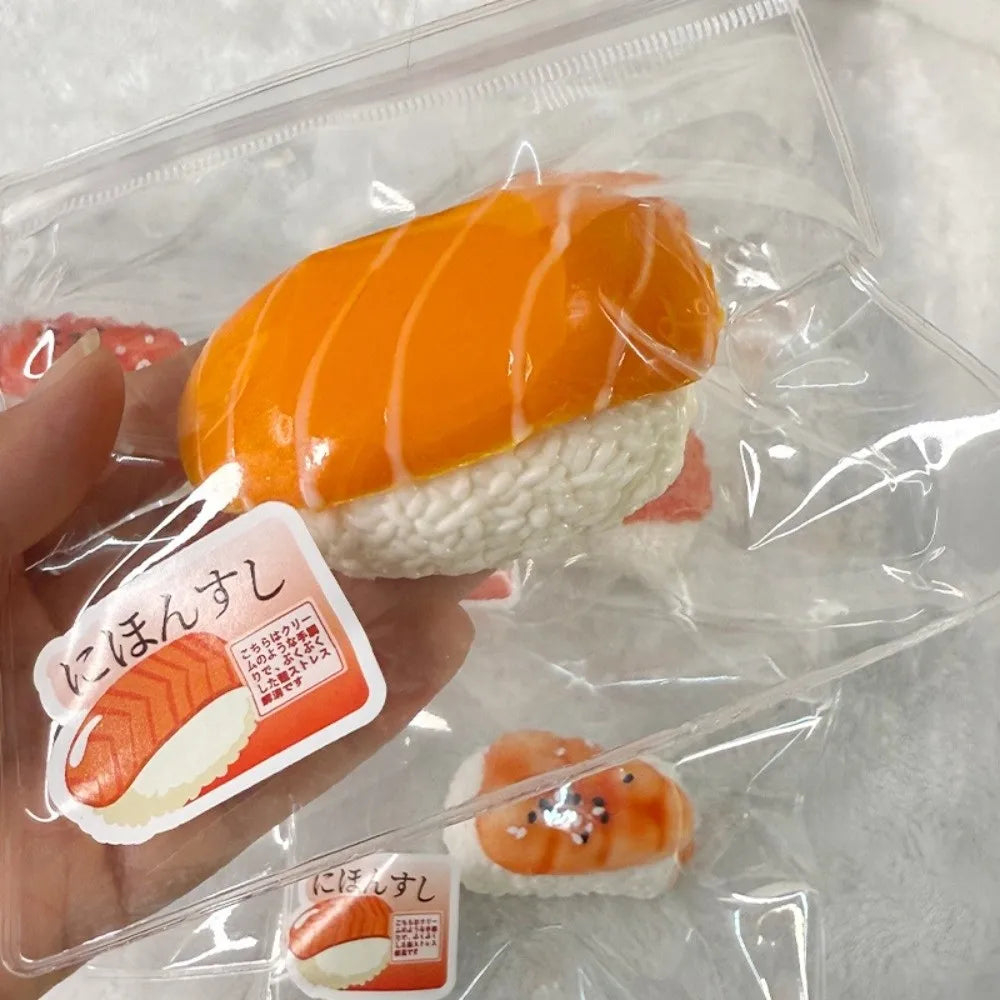 Sushi Squeeze Squishy Toy – Silicone Sensory Fidget Toy
