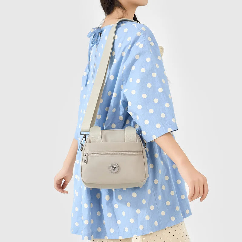 Nixie Women's Mini Nylon Crossbody Shoulder Bag – Lightweight