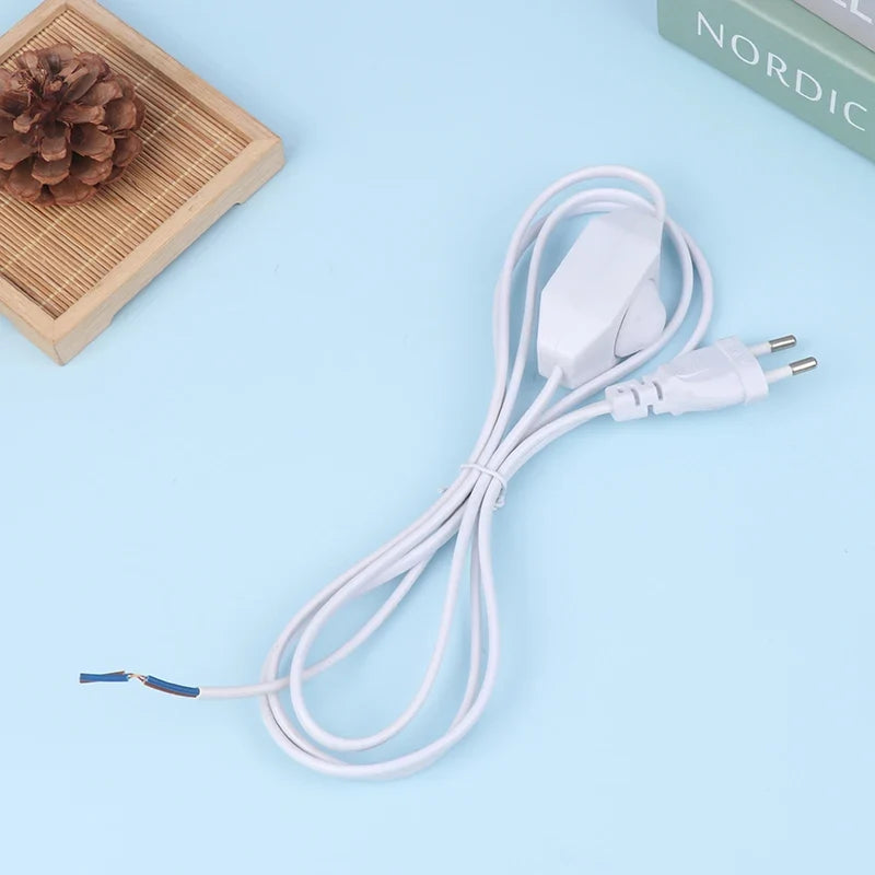 1.8M EU Plug Extension Cord with Dimmer Switch | Table Lamp