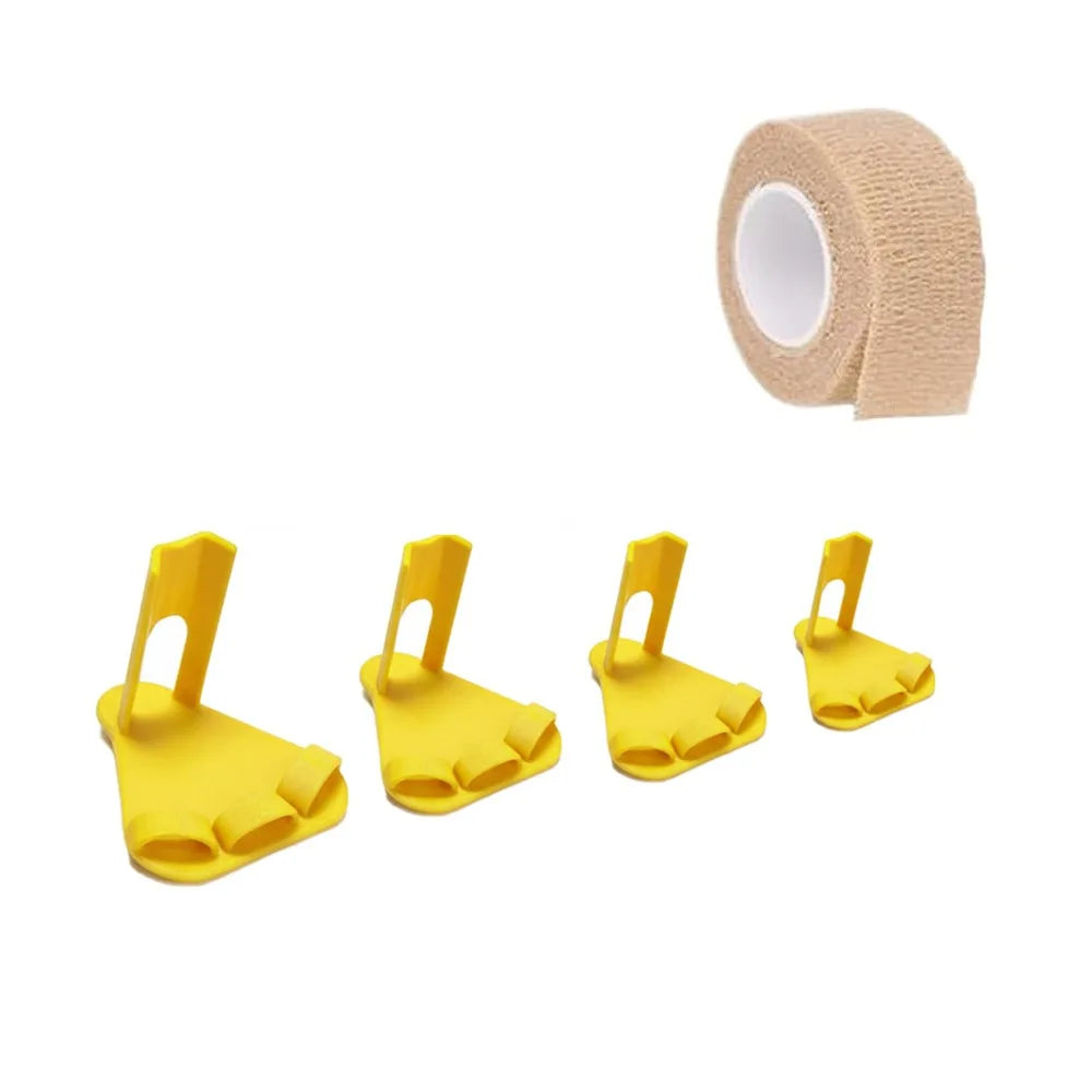 4pcs Adjustable Poultry Leg Splints & Toe Separators for Birds